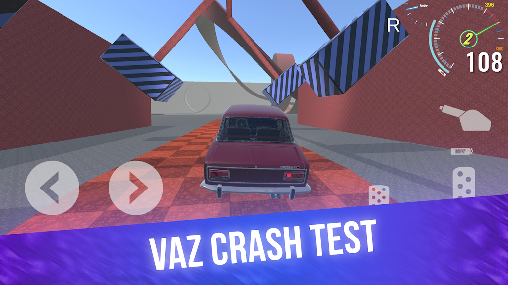 VAZ Car Crash Simulator 2024 ภาพหน้าจอ 2