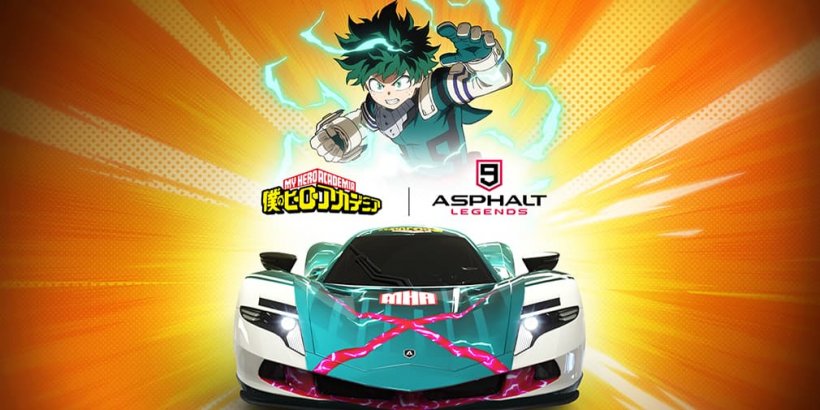 ASPHALT 9: Ang mga alamat ay nagho -host ng isang kaganapan sa My Hero Academia