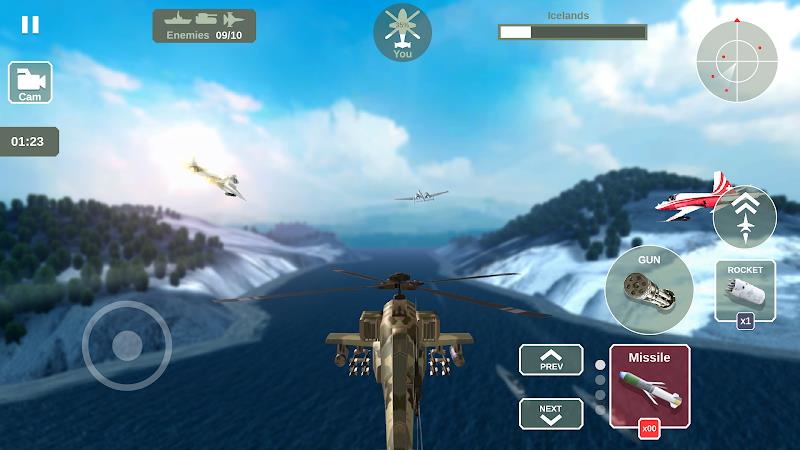 Helicopter Simulator: Warfare应用截图第1张