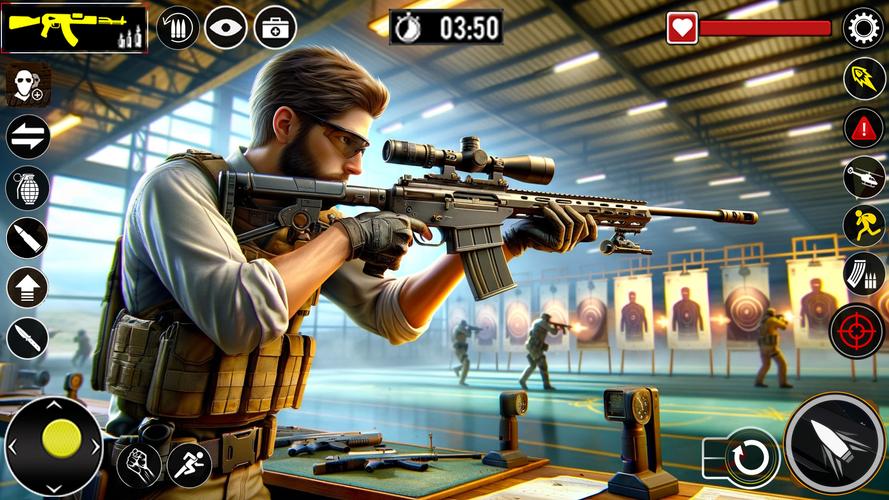 Real Target Gun Shooter Games Ảnh chụp màn hình 1