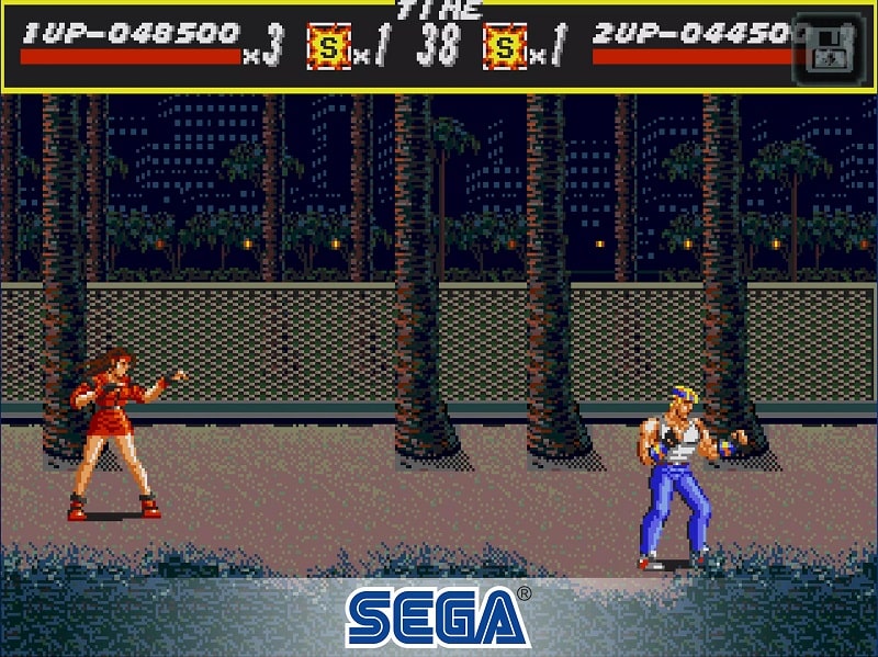 Streets of Rage Classic Schermafbeelding 0