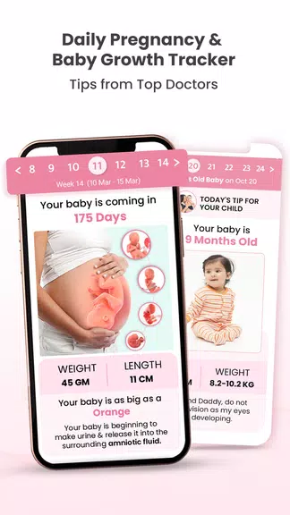 Healofy Pregnancy & Parenting 螢幕截圖 1