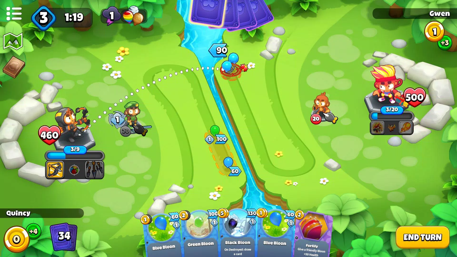 Bloons Card Storm Capture d'écran 0