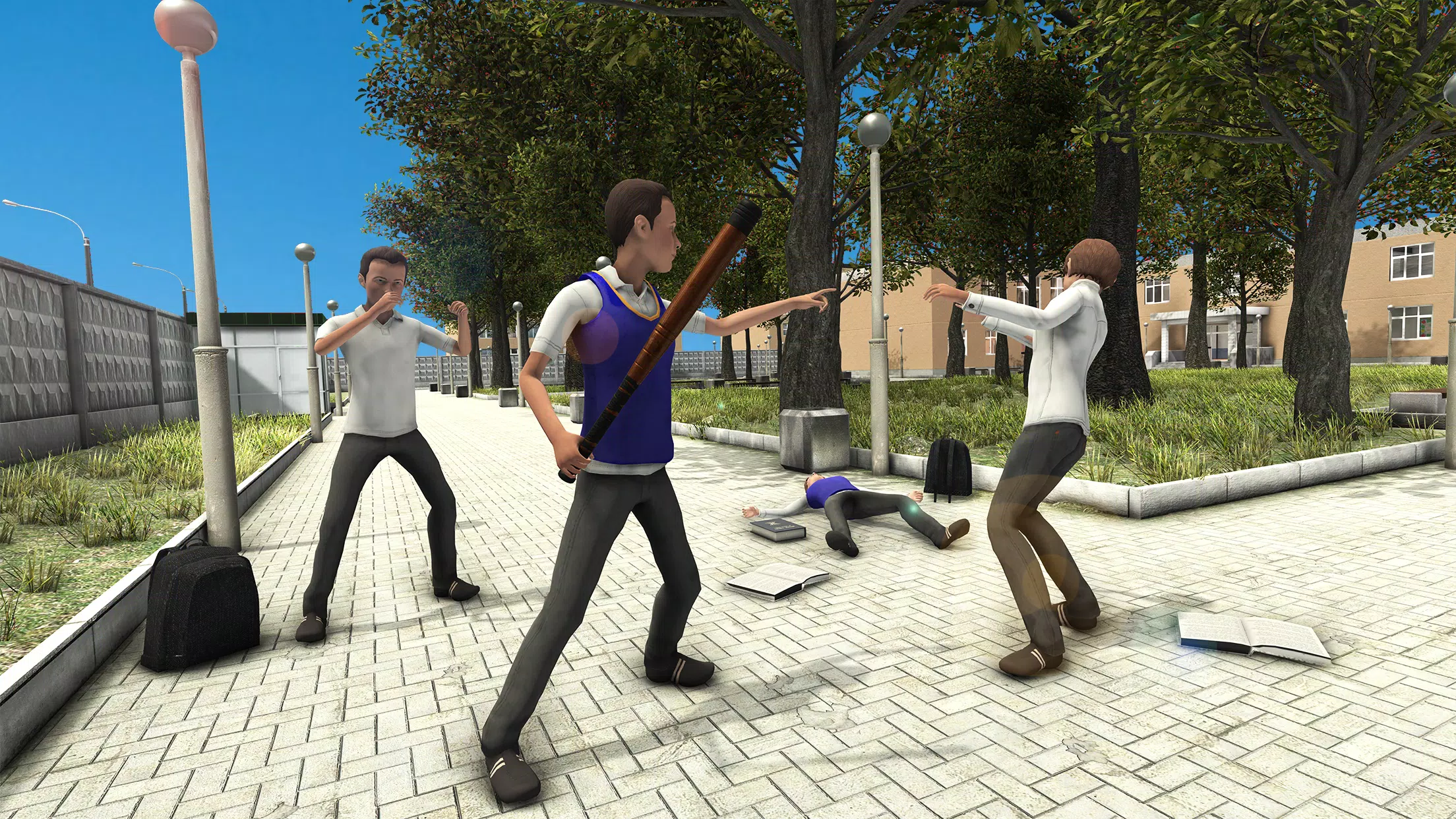 Bad Guys at School: Bad Boy 3D Captura de pantalla 0