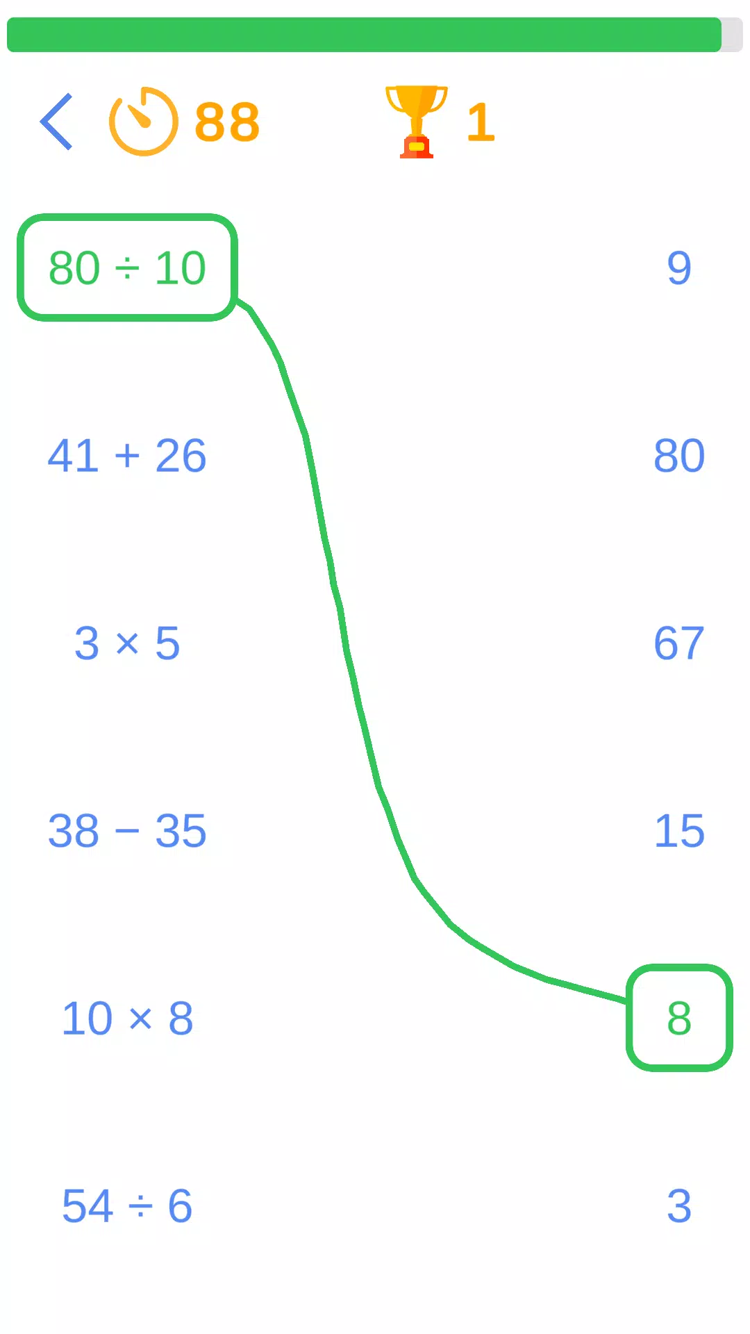 Math Games - Brain Puzzles Captura de pantalla 1