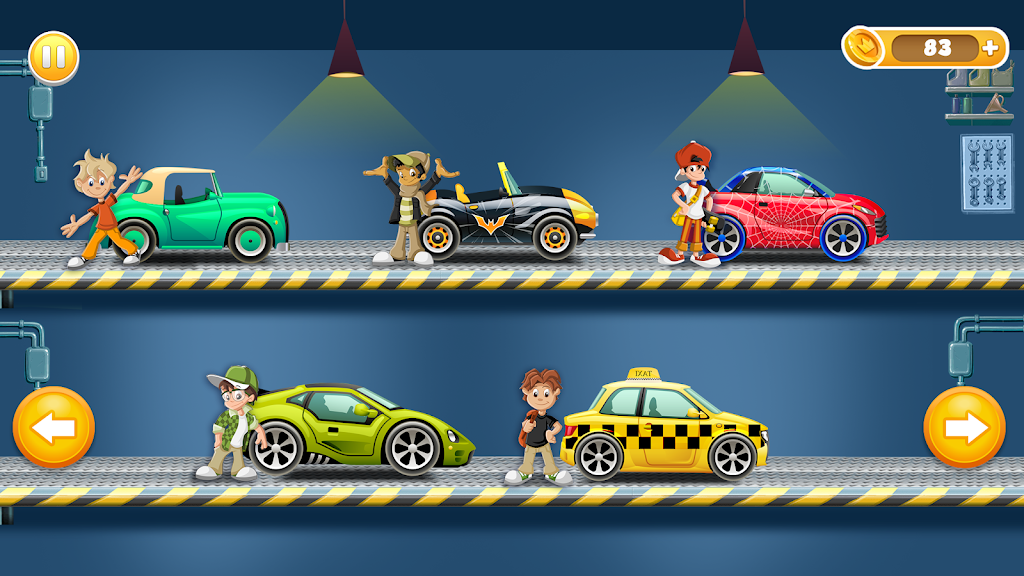 Uphill Races Car Game For Boys Скриншот 3