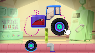 Truck Builder - Games for kids Ekran Görüntüsü 1