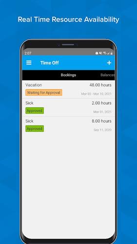 Schermata Timesheets - Time Tracking App 1