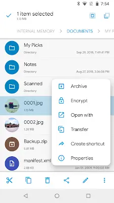 Solid Explorer File Manager Zrzut ekranu 0