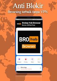 Schermata Brokep Hub Browser VPN Browser 1