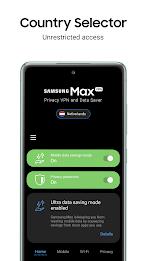 Samsung Max VPN & Data Saver स्क्रीनशॉट 2