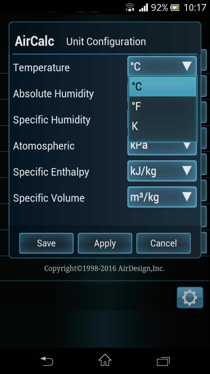 Schermata AirCalc for Android 1