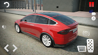 Electric Tesla Model X Driver 螢幕截圖 3