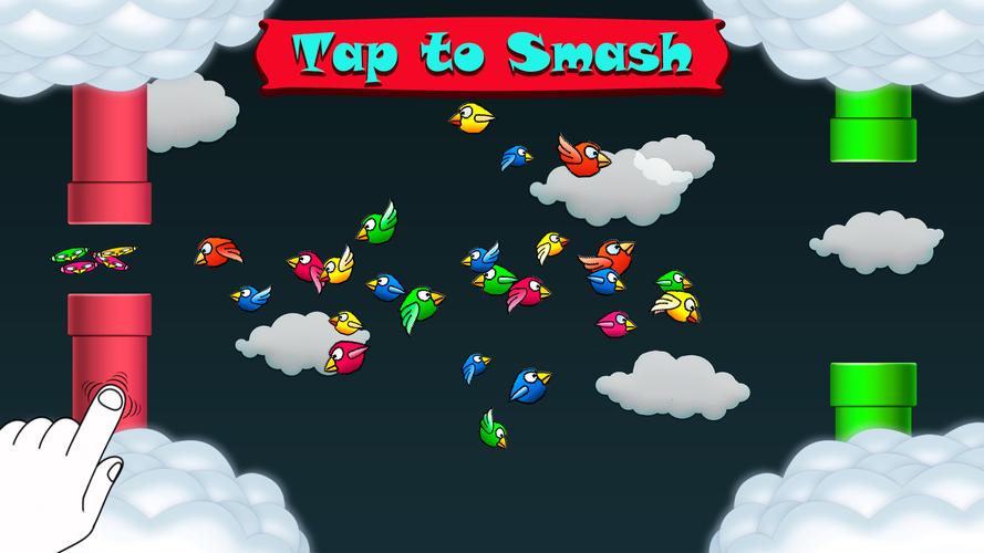 Fun Birds Game - Two players ภาพหน้าจอ 0