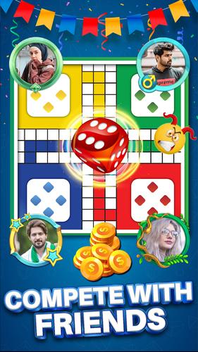 Schermata Ludo Online Dice Board Game 1