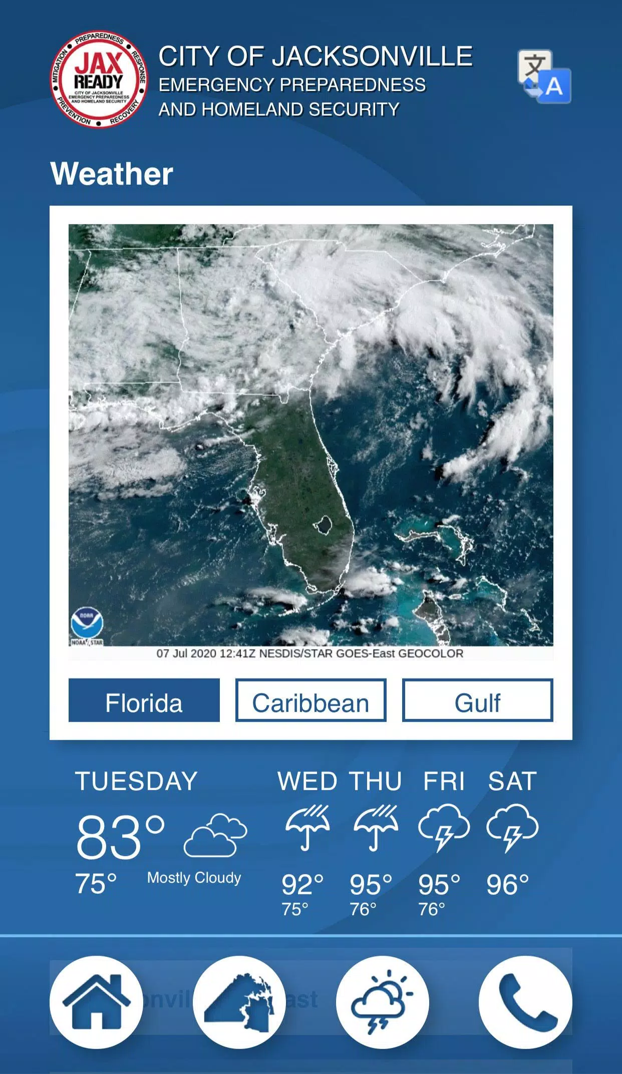 JaxReady Screenshot 1