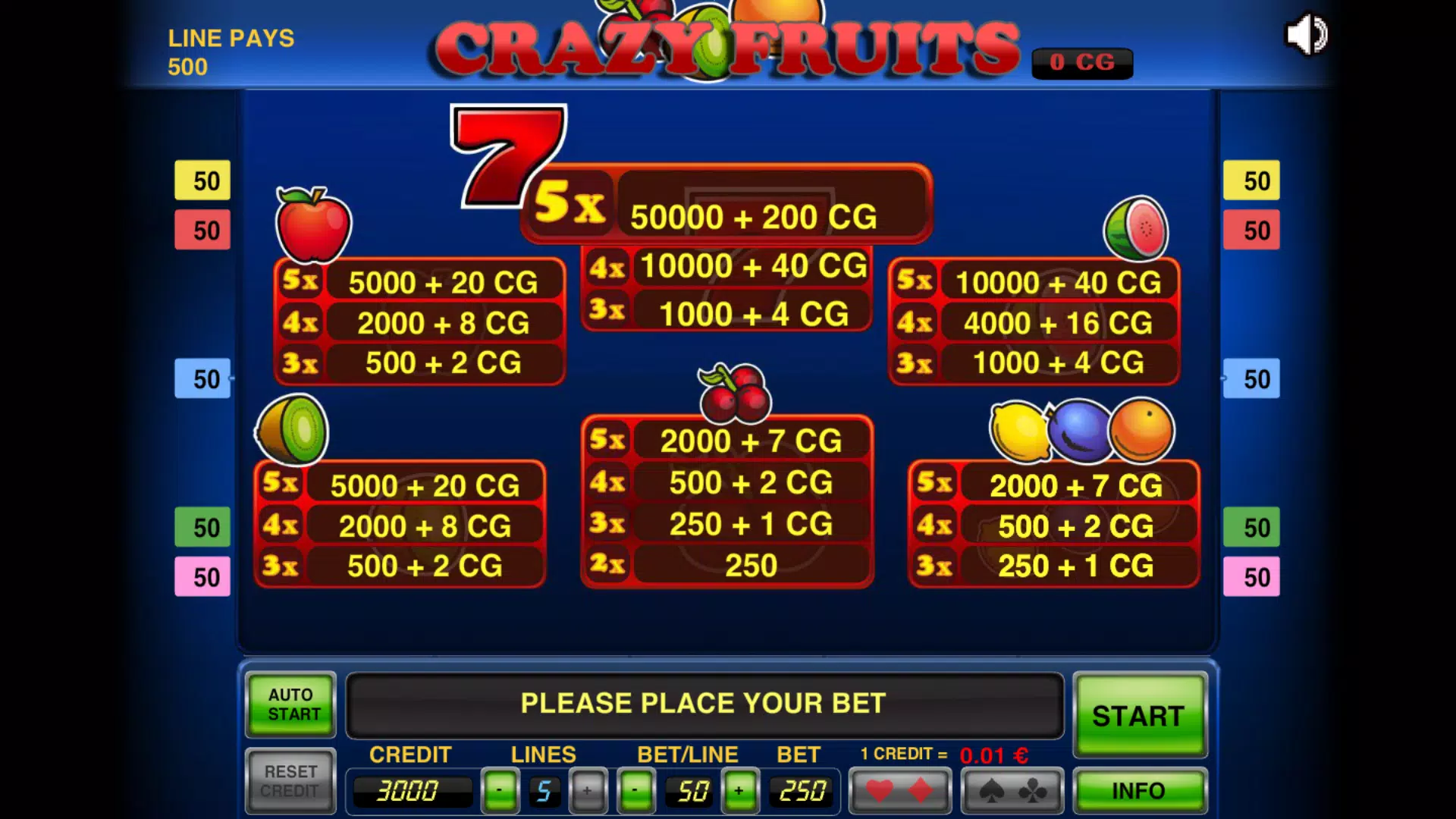 Crazy Fruits 螢幕截圖 3