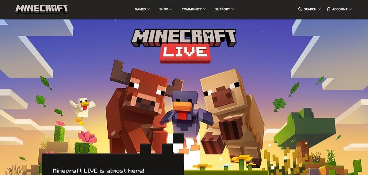 Criando uma conta do Minecraft