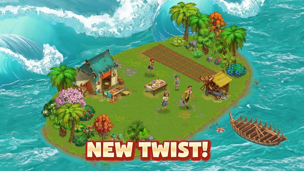 Family Farming: My Island Life Mod Schermafbeelding 0