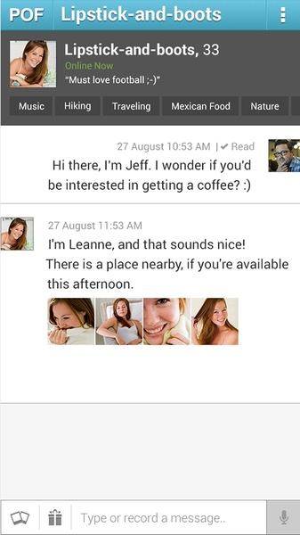 Plenty of Fish Dating App Screenshot 1