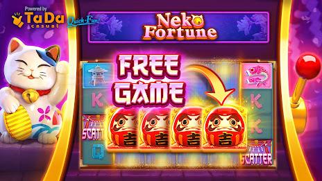 Neko Fortune Slot-TaDa Games Capture d'écran 1