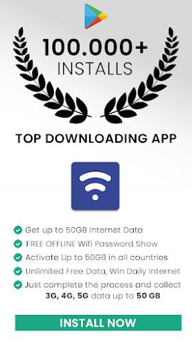 Daily Internet Data 50 GB MB 스크린샷 0