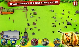 World War 2 Tower Defense Game ภาพหน้าจอ 0