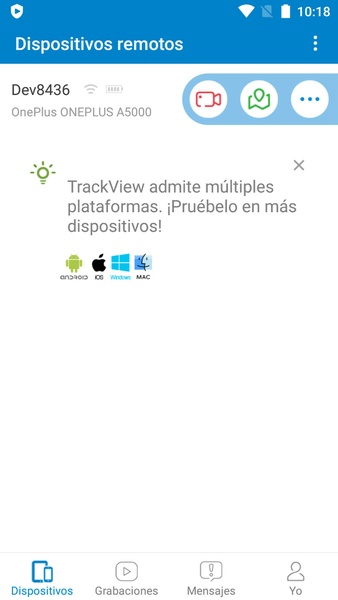 TrackView ภาพหน้าจอ 1