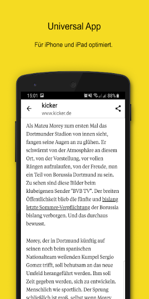 Buzz09–die schwarz-gelben News Screenshot 2