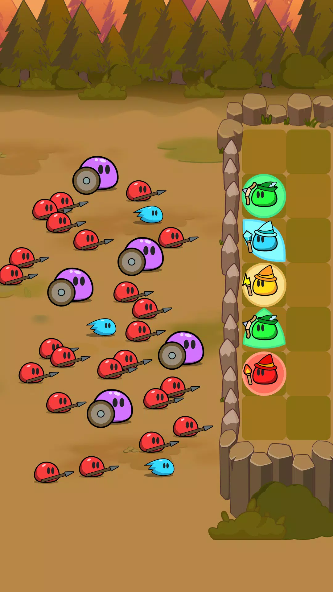 Slime Rush TD Captura de tela 0