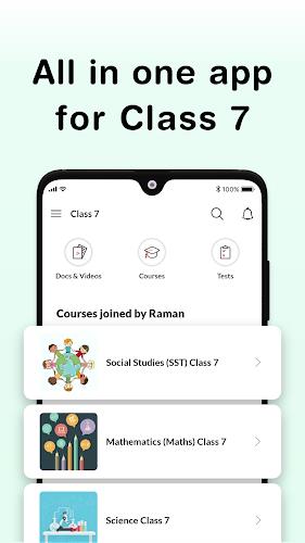 Class 7 CBSE NCERT & Maths App ภาพหน้าจอ 0