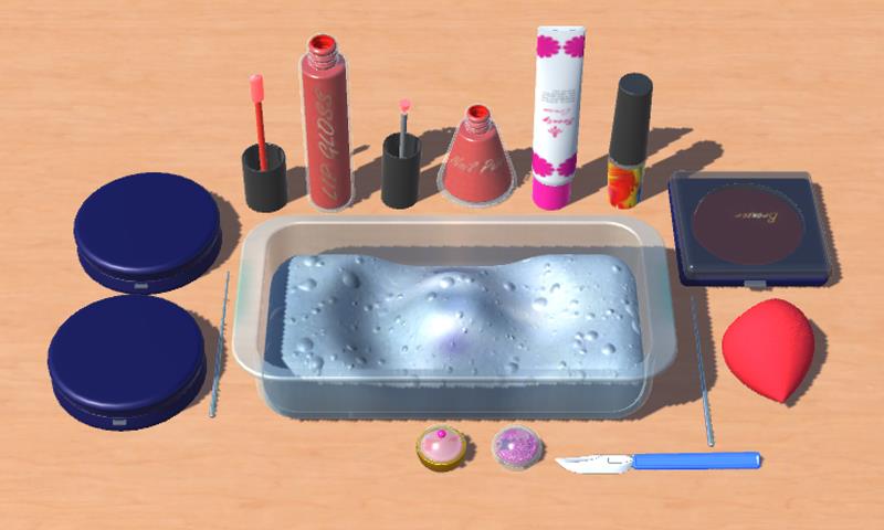 Makeup Slime Game! Relaxation スクリーンショット 0