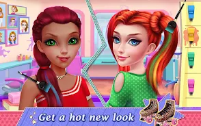 Roller Skating Girls Screenshot 1