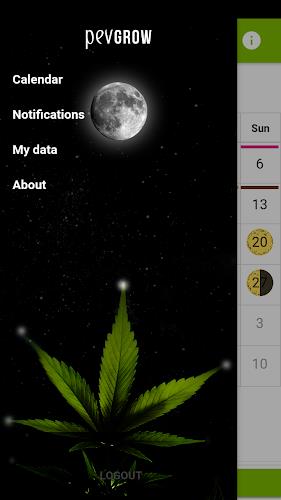 Marijuana Lunar Calendar Ekran Görüntüsü 1