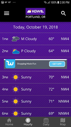 Portland Weather from KGW 8 螢幕截圖 2