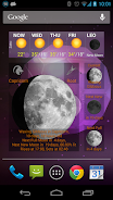 Moon Phase Widget স্ক্রিনশট 2