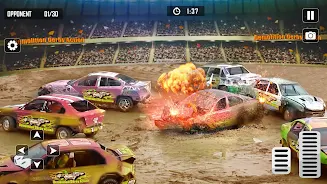 X Demolition Derby: Car Racing Captura de pantalla 2