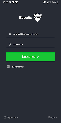 España VPN স্ক্রিনশট 0