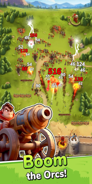 Boom Castle: Tower Defense TD Capture d'écran 2