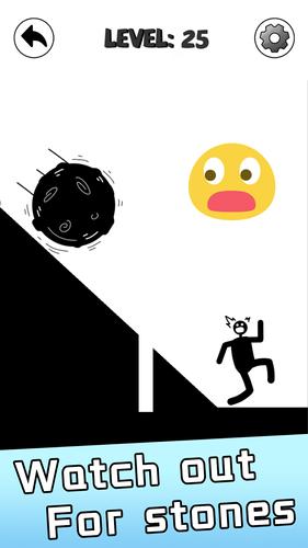 Save Stickman: Brain Draw Line Capture d'écran 2