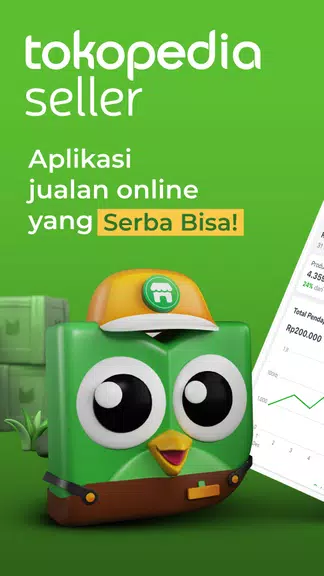 Tokopedia Seller Captura de pantalla 0