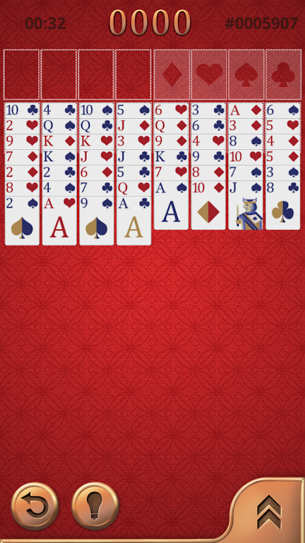 Classic FreeCell solitaire challenge (Unreleased) ภาพหน้าจอ 2