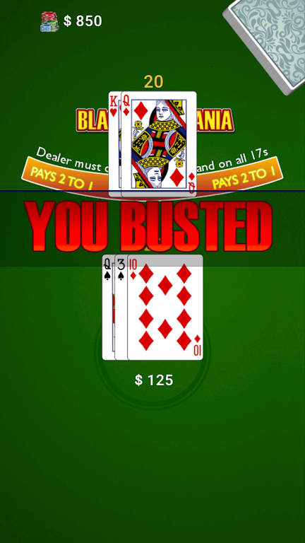 BlackJack Mania Screenshot 3