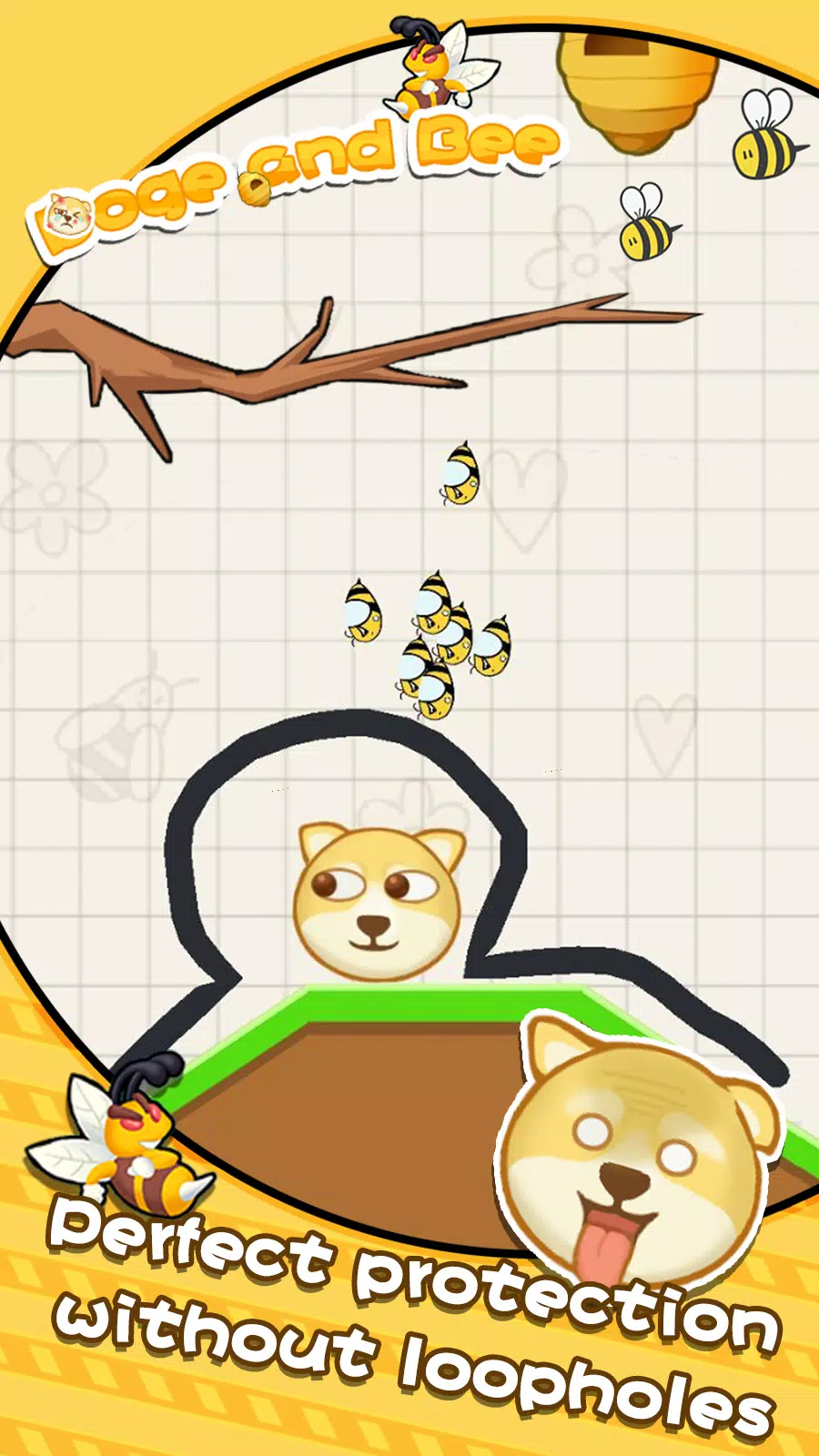 Doge and Bee Capture d'écran 2