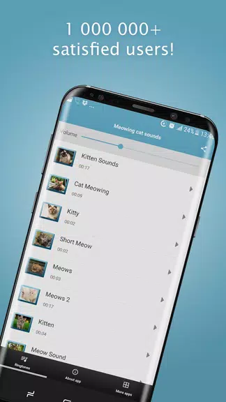 Meowing Cat Sounds Ringtones 螢幕截圖 0