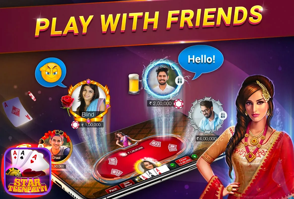 Teen Patti Star - Online Ekran Görüntüsü 1