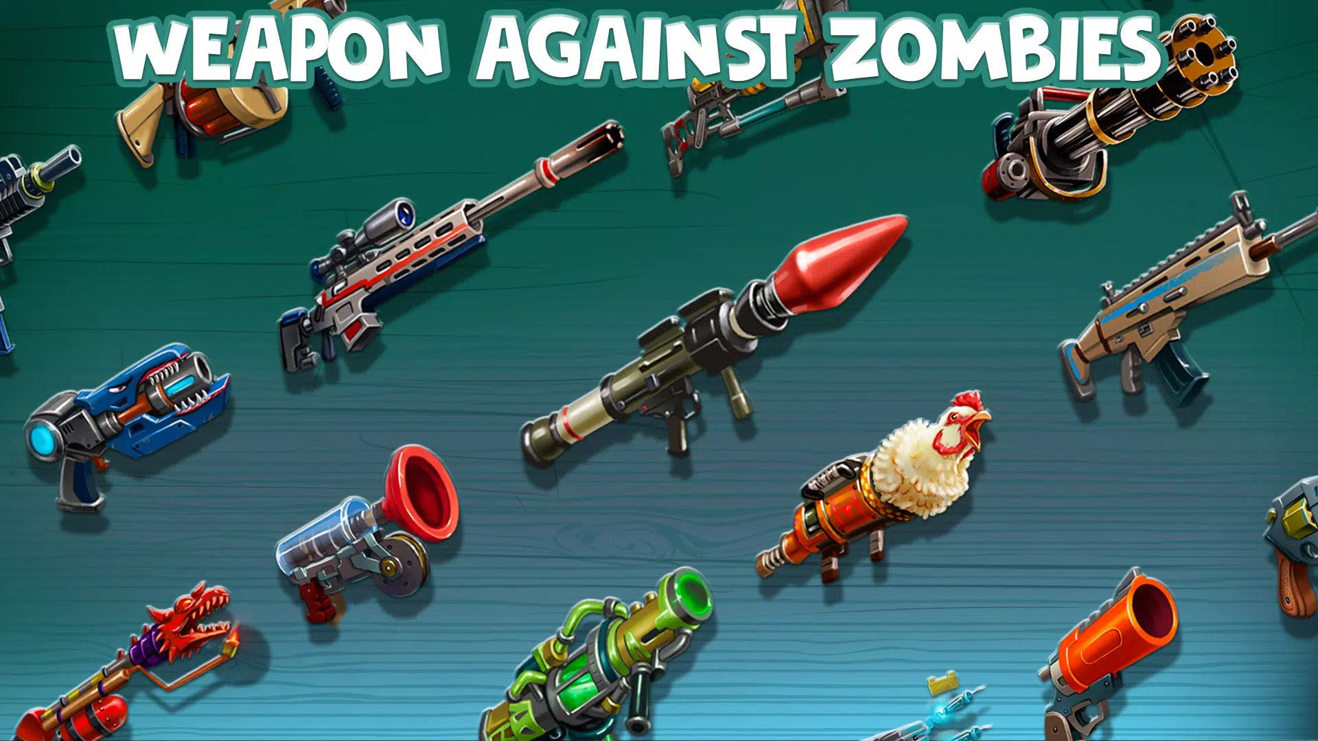 Zombie Rush Village Defense Ekran Görüntüsü 1