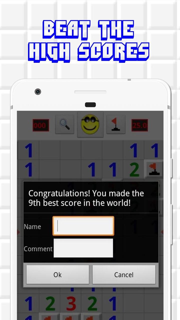 Minesweeper for Android Tangkapan skrin 3