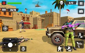 Counter Terrorist Gun 3D Game ภาพหน้าจอ 2