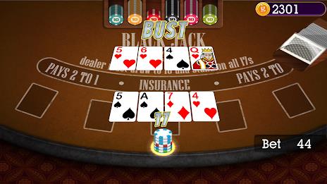 Casino Blackjack ภาพหน้าจอ 1